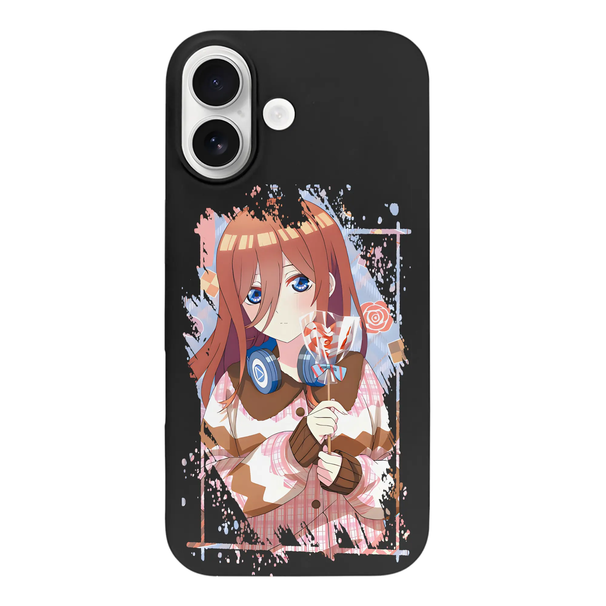 五等分の花嫁 グッズ 中野 三玖 - iPhone 17 シリーズ シリコンケース 薄型 耐衝撃 指紋防止 ソフトタッチカバー 精密フィット 傷防止 保護ケース iPhone 17/17 Air/17 Pro/17 Pro Max 対応